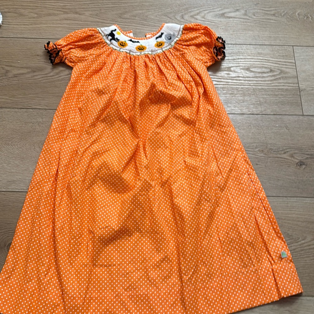 halloween smocked dress casual and great for anything